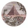 The Architects of Babylon 4" round (sold)